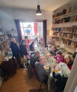 Delegatie van Centrum Zeeland op bezoek in Antwerpen, 150 jaar theosofie